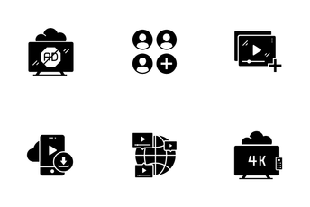Media Service Icon Pack