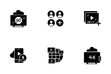 Media Service Icon Pack