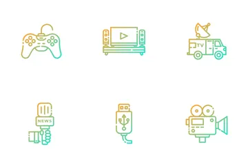 Media Technology Icon Pack