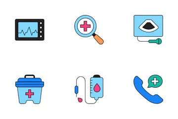 Medical And Coronavirus Icon Pack