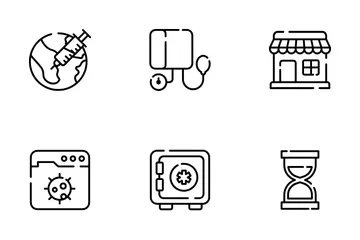 Medical And Coronavirus Icon Pack