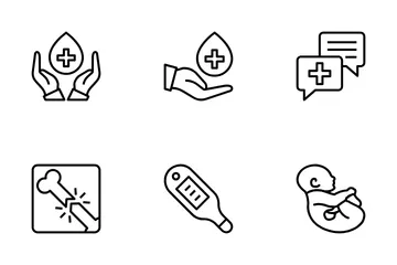 Medical And Health Vol-2 Icon Pack