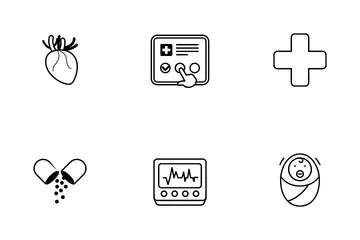 Medical And Healthcare Icon Pack