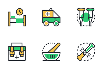 Medical And Healthcare Vol 1 Icon Pack
