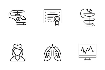 Medical And Healthcare Vol5 Icon Pack