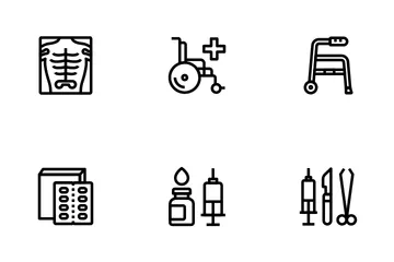 Medical And Hospital Icon Pack