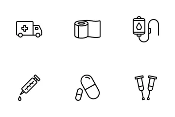 Medical And Hospital Icon Pack