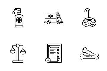 Medical And Lab Equipment Icon Pack