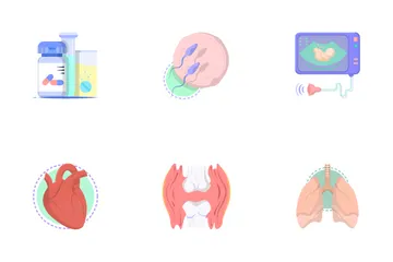 Medical And Vaccine Icon Pack