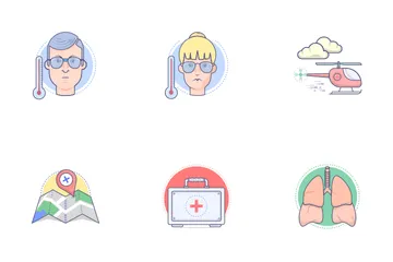 Medical And Vaccine Icon Pack