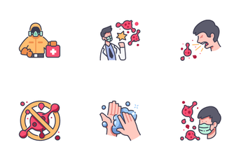 Medical And Virus Icon Pack
