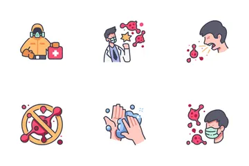 Medical And Virus Icon Pack