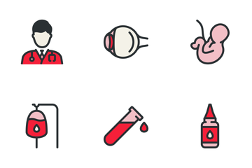 Medical Big Set - Red Icon Pack
