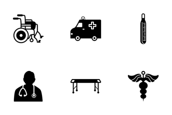 Medical Black Icon Icon Pack
