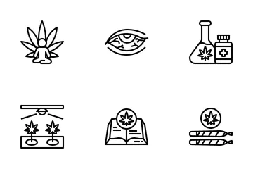 Medical Cannabis Icon Pack