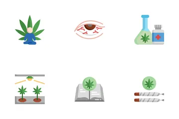 Medical Cannabis Icon Pack