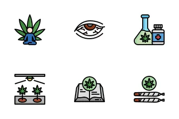 Medical Cannabis Icon Pack