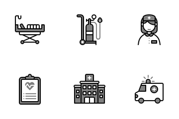 Medical Center Icon Pack
