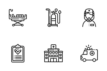 Medical Center Icon Pack