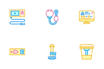 Medical Checkup Health Icon Pack