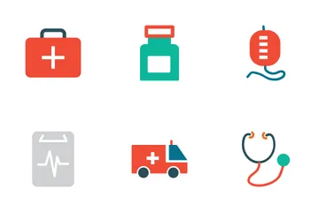 Medical Colored Icons Icon Pack