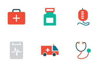 Medical Colored Icons Icon Pack