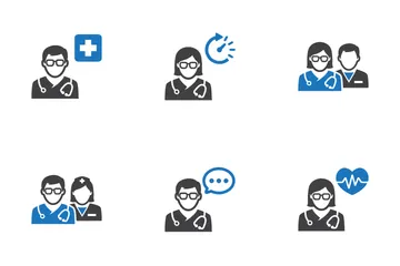 Medical Consultation Icon Pack