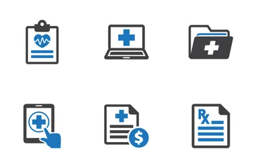 Medical Documents Icon Pack