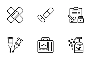 Medical Equipment V.1 Icon Pack