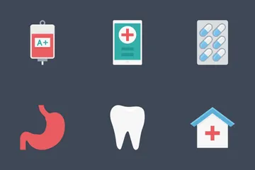 Médical et santé Pack d'Icônes
