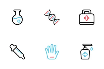 Médical et soins de santé Pack d'Icônes