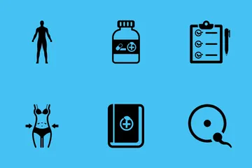 Médical et soins de santé Pack d'Icônes