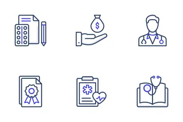 Médical et soins de santé Pack d'Icônes