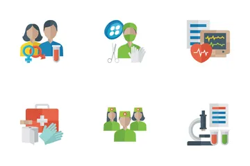 Medical Flat Icons Icon Pack