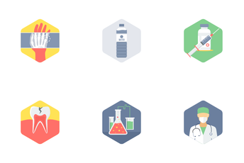 Medical Flat Part 2 Icon Pack