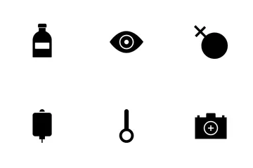 Medical Glyph Icon Pack