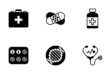 Medical (glyph) Icon Pack