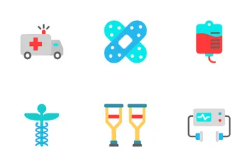 Medical Health Elements Icon Pack