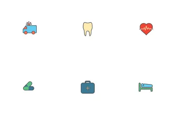 Medical / Health Icon - Colored Version Icon Pack