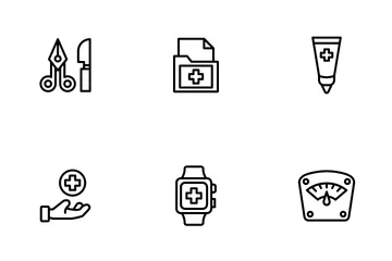 Medical Health - Outline Icon Pack
