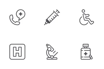 Medical & Healthcare Icon Pack