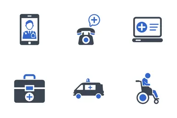 Medical & Healthcare Set 1 Icon Pack