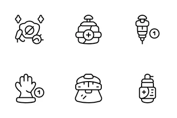 Medical Hygiene Icon Pack