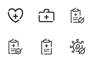 Medical Icon Pack - Line Style