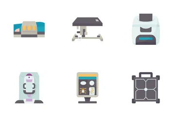 Medical Imaging Equipment Icon Pack