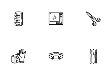 Medical Instrument And Equipment Icon Pack