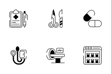 Medical Instrument Icon Pack