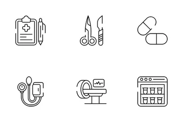 Medical Instrument Icon Pack