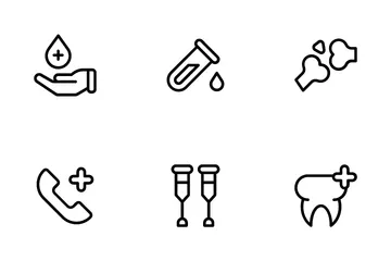 Medical Items Icon Pack