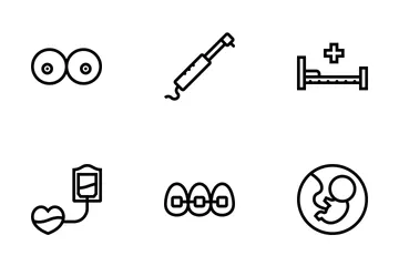 Medical Outline Icon Pack
